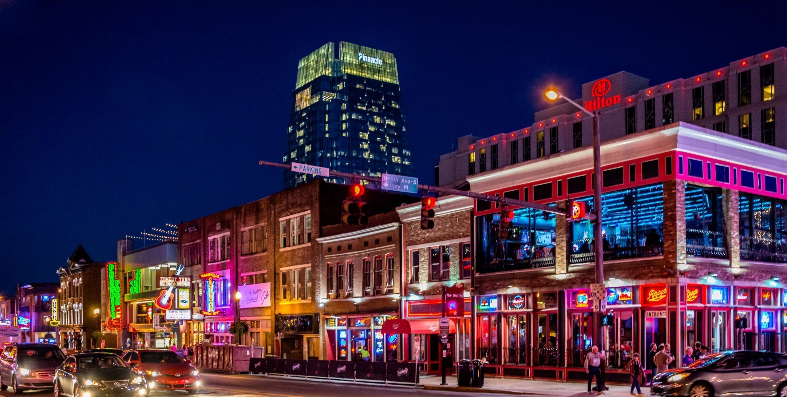 Broadway Nashville lights Cropped Multifamily University