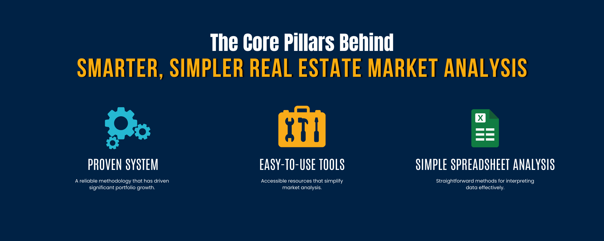 Desktop Core Pillars Graphic