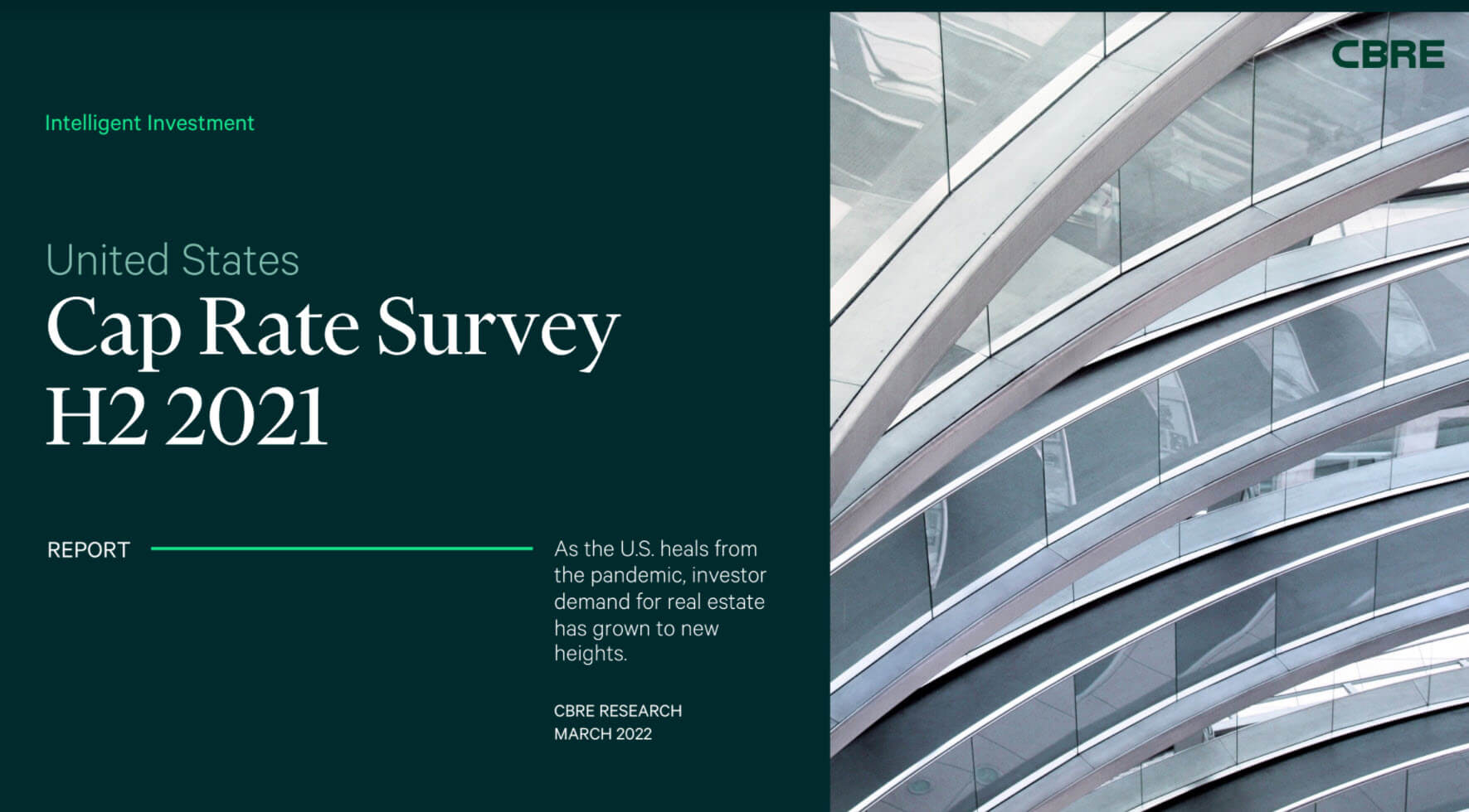 Bombshell CBRE U.S. Cap Rate Survey Multifamily University