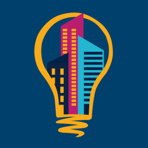 multifamily university logo square dark bg