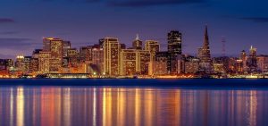 sf at night banner